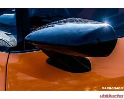Carbonado 1X1DryCF Mirror Housing Replacement Lamborghini Huracan 2015-2025 - 1X1DRYCF5556OE-MC
