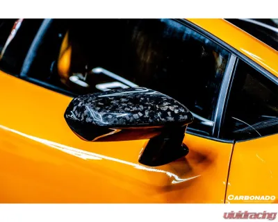 Carbonado 1X1DryCF Mirror Housing Replacement Lamborghini Huracan 2015-2025 - 1X1DRYCF5556OE-MC