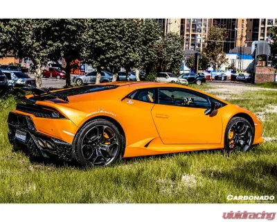 Carbonado 1X1DryCF Mirror Housing Replacement Lamborghini Huracan 2015-2025 - 1X1DRYCF5556OE-MC