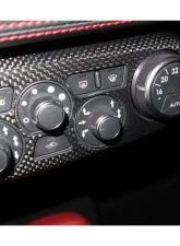 Carbonado DryCF OE Style Control Panel Cover Ferrari 458 Coupe | Spyder 2010-2015                                     - 1X1DRYCF9501OE.CPC - Image 5