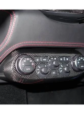Carbonado DryCF OE Style Control Panel Cover Ferrari 458 Coupe | Spyder 2010-2015                                     - 1X1DRYCF9501OE.CPC - Image 7