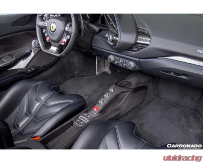 Carbonado DryCF OE Style Bridge Control Ferrari 488 GTB | Spyder 2015-2020 - 1X1DRYCF9503OE.BC