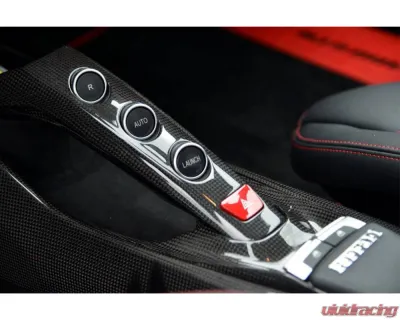 Carbonado DryCF OE Style Bridge Control Ferrari 488 GTB | Spyder 2015-2020 - 1X1DRYCF9503OE.BC