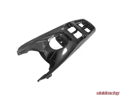 Carbonado DryCF Bridge Support & Windows Switches Panel Ferrari 488 GTB | Spyder 2015-2020 - 1X1DRYCF9503OE.BWSP