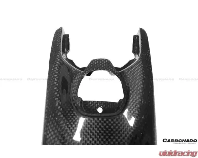Carbonado DryCF Bridge Support & Windows Switches Panel Ferrari 488 GTB | Spyder 2015-2020 - 1X1DRYCF9503OE.BWSP