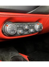 Carbonado DryCF AC Control Panel Cover Ferrari 488 GTB | Spyder 2015-2020                                     - 1X1DRYCF9503OE.CPC - Image 10