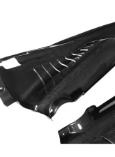 Carbonado 1X1DryCF Engine Bay Panels w/ Heat Protection Ferrari 488 GTB | 488 Pista | F8 2015-2023                                     - 1X1DRYCF9503OE.EBP - Image 15