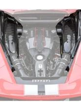 Carbonado 1X1DryCF Engine Bay Panels w/ Heat Protection Ferrari 488 GTB | 488 Pista | F8 2015-2023                                     - 1X1DRYCF9503OE.EBP - Image 16