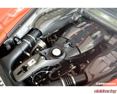 Carbonado 1X1DryCF Engine Bay Panels w/ Heat Protection Ferrari 488 GTB | 488 Pista | F8 2015-2023 - 1X1DRYCF9503OE.EBP