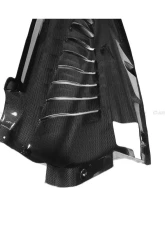 Carbonado 1X1DryCF Engine Bay Panels w/ Heat Protection Ferrari 488 GTB | 488 Pista | F8 2015-2023                                     - 1X1DRYCF9503OE.EBP - Image 10
