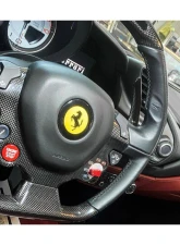 Carbonado DryCF OE Style Shift Paddle Ferrari 488 GTB | Spyder 2015-2020                                     - 1X1DRYCF9503OE.SPD - Image 8