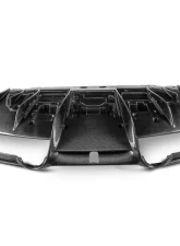 Ferrari F8 Carbonado OEM Style Rear Diffuser Lip Dry Carbon Fiber 2019-2024                                     - 1X1DRYCFF8-MAN-OEM-RD - Image 2