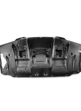 Ferrari F8 Carbonado OEM Style Rear Diffuser Lip Dry Carbon Fiber 2019-2024                                     - 1X1DRYCFF8-MAN-OEM-RD - Image 6