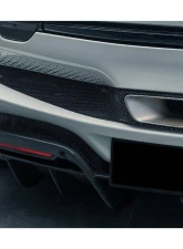 Carbonado DryPCF OE Style Rear Bumper w/ Diffuser Ferrari 296 GTB 2022+                                     - 1X1DRYPCF9508OE-RB - Image 10