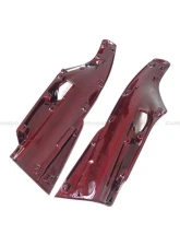 Carbonado CFRP(Red) Door Panel Interior Ferrari 488 GTB | Spyder 2015-2020                                     - 1X1REDCF9503OE-DRC - Image 2