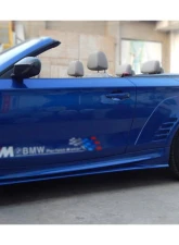 Carbonado FRP 1M Style Side Skirts & Wide Rear Fender Flare Body Kit BMW 1 Series 2008-2013                                     - 3219M1.RFF 1099M1 - Image 11