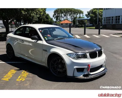 Carbonado FRP 1M Style Side Skirts & Wide Rear Fender Flare Body Kit BMW 1 Series 2008-2013 - 3219M1.RFF 1099M1