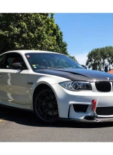 Carbonado FRP 1M Style Side Skirts & Wide Rear Fender Flare Body Kit BMW 1 Series 2008-2013                                     - 3219M1.RFF 1099M1 - Image 16