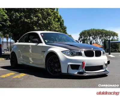 Carbonado FRP 1M Style Side Skirts & Wide Rear Fender Flare Body Kit BMW 1 Series 2008-2013 - 3219M1.RFF 1099M1