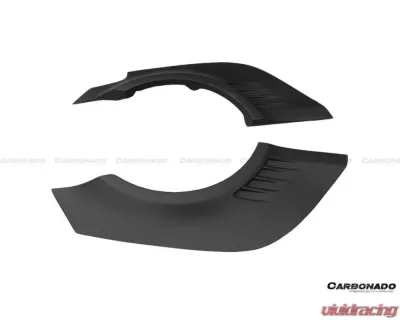 Carbonado FRP 1M Style Side Skirts & Wide Rear Fender Flare Body Kit BMW 1 Series 2008-2013 - 3219M1.RFF 1099M1