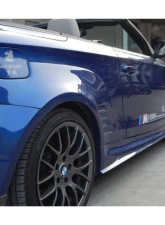 Carbonado FRP 1M Style Side Skirts & Wide Rear Fender Flare Body Kit BMW 1 Series 2008-2013                                     - 3219M1.RFF 1099M1 - Image 9