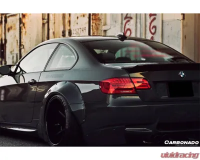 Carbonado Carbonado FRP DE Style Trunk Spoiler for BMW M3 E92/E93 2008-2012, Part No 3221LB.TS - 3221LB.TS