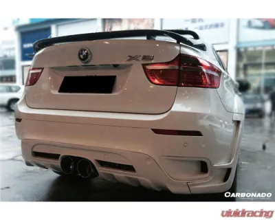 Carbonado Carbon Fiber HM Style Trunk Spoiler for BMW X6/X6M E71 2009-2014 - 3223HM.TS