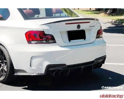 Carbonado FRP RZ Style Rear Lip BMW 1 Series 2008-2013 - 3225RZ.RL