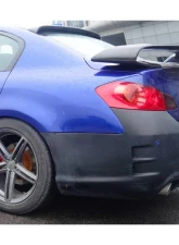 Carbonado FRP ELT Style Rear Bumper Infiniti G25 | G35 | G37 2007-2013                                     - 3504ELT1 - Image 4