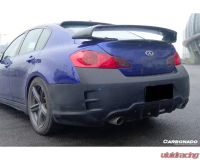 Carbonado FRP ELT Style Rear Bumper Infiniti G25 | G35 | G37 2007-2013 - 3504ELT1