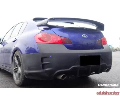 Carbonado FRP ELT Style Rear Bumper Infiniti G25 | G35 | G37 2007-2013 - 3504ELT1