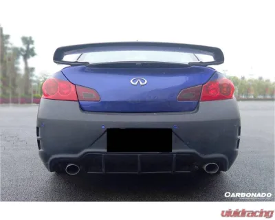 Carbonado FRP ELT Style Rear Bumper Infiniti G25 | G35 | G37 2007-2013 - 3504ELT1