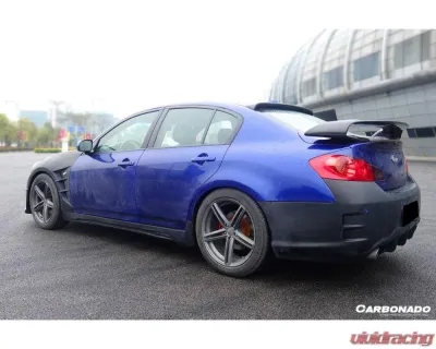 Carbonado FRP ELT Style Rear Bumper Infiniti G25 | G35 | G37 2007-2013 - 3504ELT1
