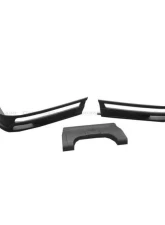 Carbonado FRP M Style Mid-Exhaust Rear Lip Land Rover Range Rover Sport 2010-2012                                     - 3851HM.ML - Image 2