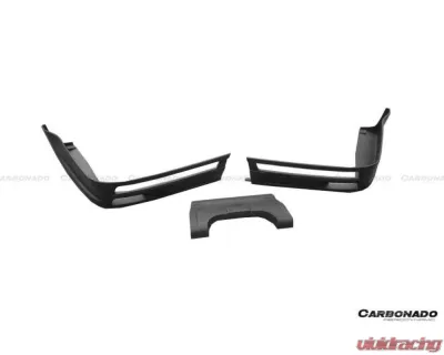 Carbonado FRP M Style Mid-Exhaust Rear Lip Land Rover Range Rover Sport 2010-2012 - 3851HM.ML