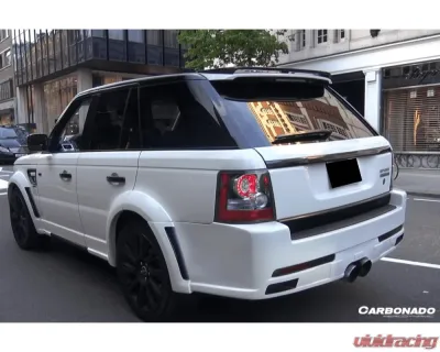 Carbonado FRP M Style Mid-Exhaust Rear Lip Land Rover Range Rover Sport 2010-2012 - 3851HM.ML