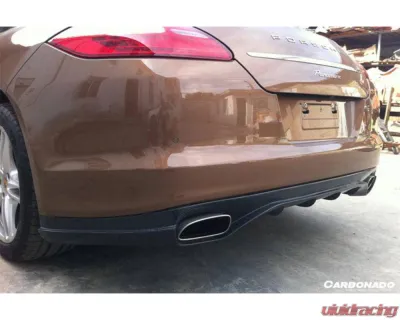 Carbonado FRP GMT Style Rear Lip Porsche Panamera 2010-2013 - 3991GMT.RL