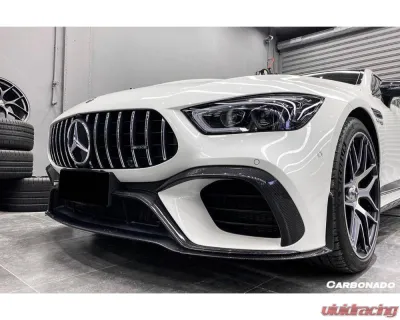 Carbonado 4X4CFRP OEM Style Front Canards Mercedes-Benz AMG GT63 | S 2019-2023 - 4X4CF8512OE-FBCRD
