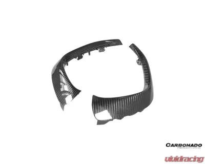 Carbonado 4X4CFRP OEM Style Front Canards Mercedes-Benz AMG GT63 | S 2019-2023 - 4X4CF8512OE-FBCRD