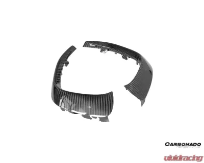 Carbonado 4X4CFRP OEM Style Front Canards Mercedes-Benz AMG GT63 | S 2019-2023 - 4X4CF8512OE-FBCRD
