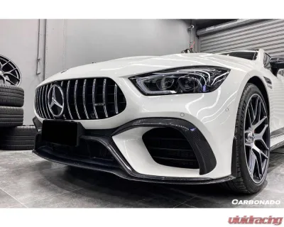 Carbonado 4X4CFRP OEM Style Front Lip Mercedes-Benz AMG GT63 | S 2019-2023 - 4x4CF8512OE-FL