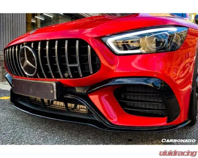 Carbonado 4X4CFRP OEM Style Front Lip Mercedes-Benz AMG GT63 | S 2019-2023 - 4x4CF8512OE-FL