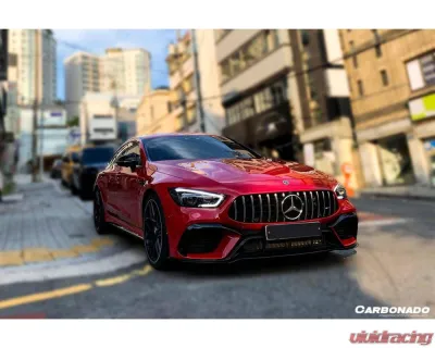 Carbonado 4X4CFRP OEM Style Front Lip Mercedes-Benz AMG GT63 | S 2019-2023 - 4x4CF8512OE-FL