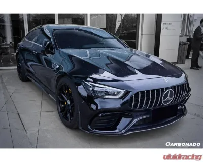 Carbonado 4X4CFRP OEM Style Front Lip Mercedes-Benz AMG GT63 | S 2019-2023 - 4x4CF8512OE-FL
