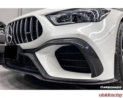 Carbonado 4X4CFRP OEM Style Front Lip Mercedes-Benz AMG GT63 | S 2019-2023 - 4x4CF8512OE-FL
