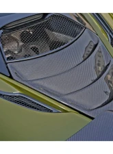 Carbonado DryCF 4x4 Weave Engine Cover Replacement McLaren 720S 2017-2022                                     - 4x4DRYCF8005OE-EC - Image 12
