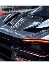 Carbonado DryCF 4x4 Weave Engine Cover Replacement McLaren 720S 2017-2022                                     - 4x4DRYCF8005OE-EC - Image 10