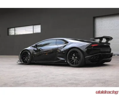 Carbonado FRP DE Style Wide Fender Flares for Lamborghini Huracan 2015-2025 - 5556LB-FFF
