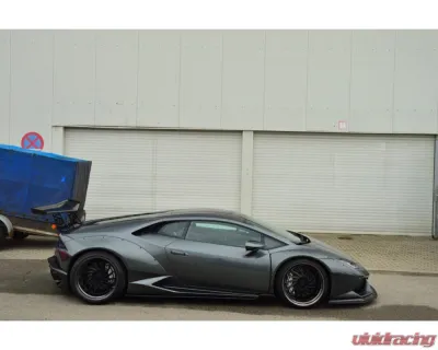 Carbonado FRP DE Style Wide Fender Flares for Lamborghini Huracan 2015-2025 - 5556LB-FFF