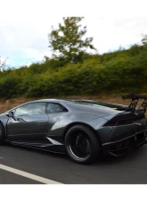 Carbonado FRP DE Style Wide Fender Flares for Lamborghini Huracan 2015-2025                                     - 5556LB-FFF - Image 15